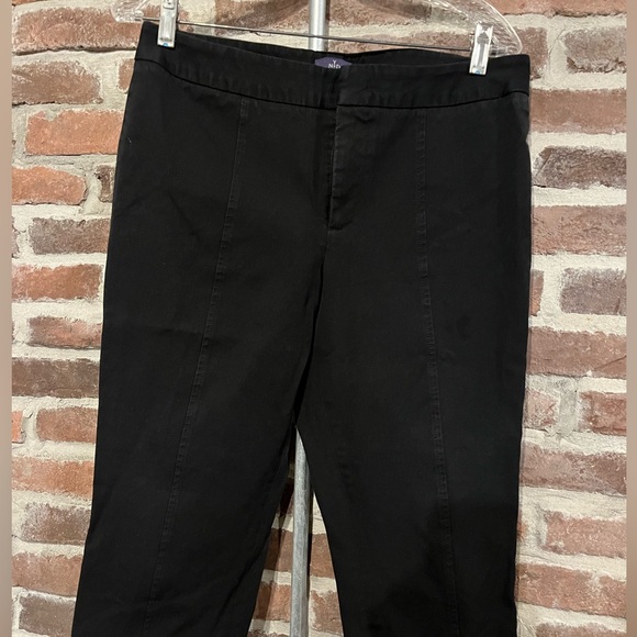NYDJ Black Ankle Pants Size 10P - Picture 2 of 12